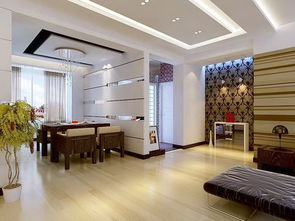 广州塞纳阳光现代简约三居室装修效果图 166平米11万装修设计案例 广州房天下家居装修网